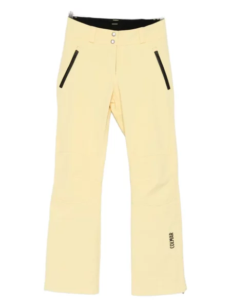 Jeździć na nartach spodnie dresowe Colmar żółte