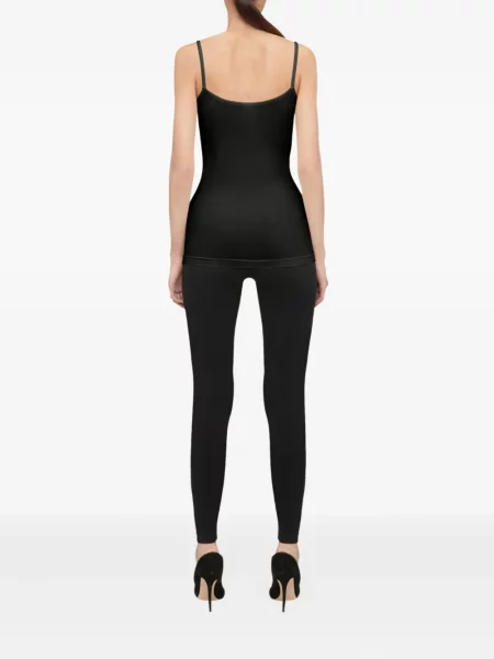 Top Wolford din jerseu negru