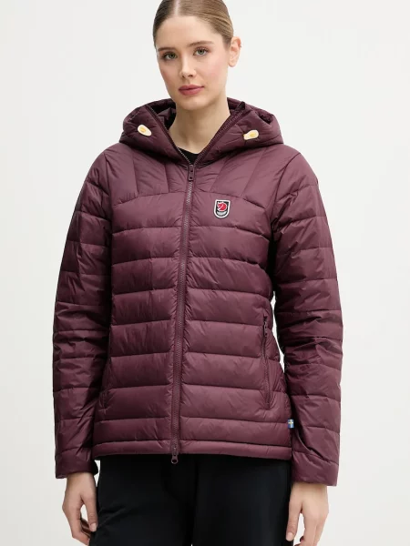 Fjallraven kurtka puchowa Expedition bordowa