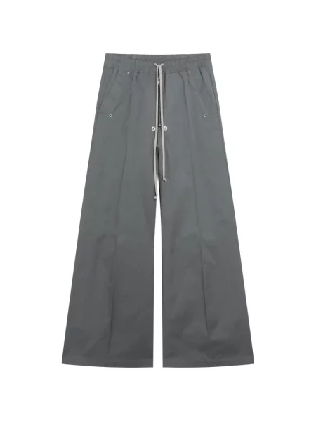 Pantaloni Rick Owens cu cordon gri