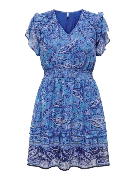 ONLY Rochie de vară VALENTINA bleumarin / porumbel / azuriu / închis albastru