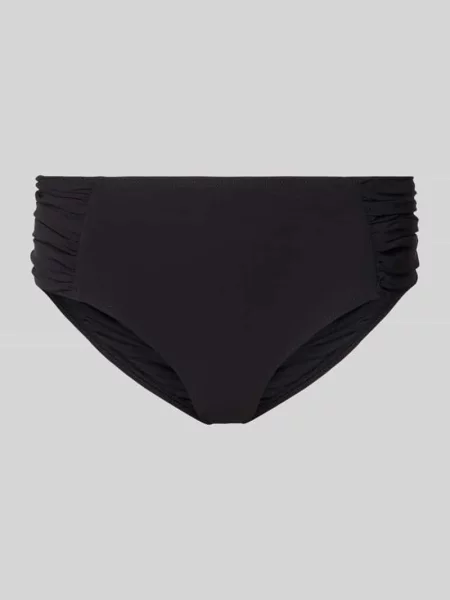 Figi bikini z marszczeniami Barts czarne