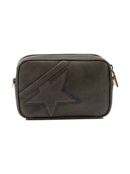 Torebka Golden Goose skórzana brązowa