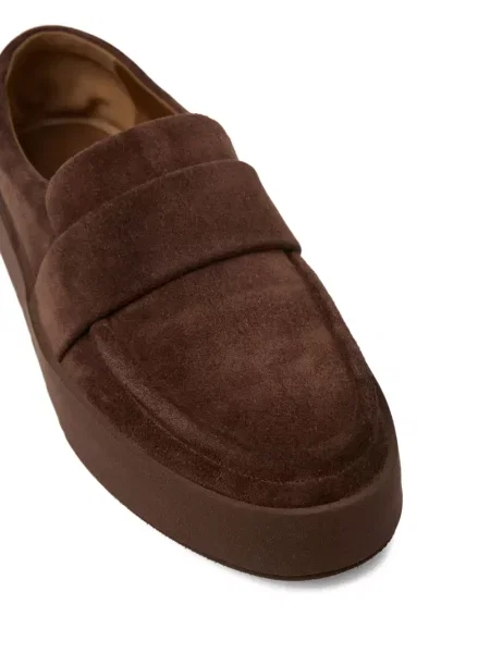 Велурени slip-on лоуфъри Marsell кафяво