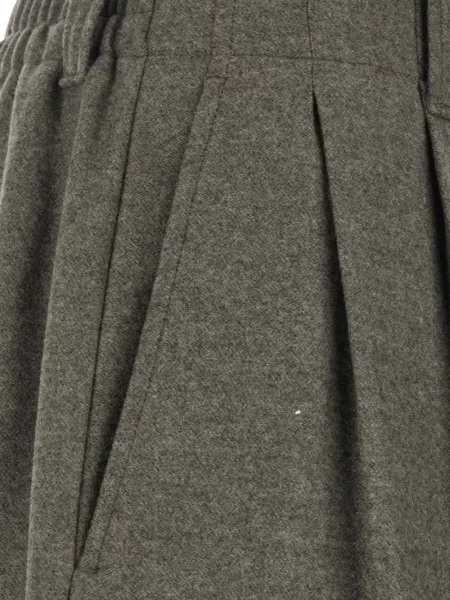 Pantaloni Golden Goose de lână gri