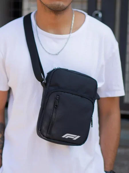 Сумка через плечо Without черная