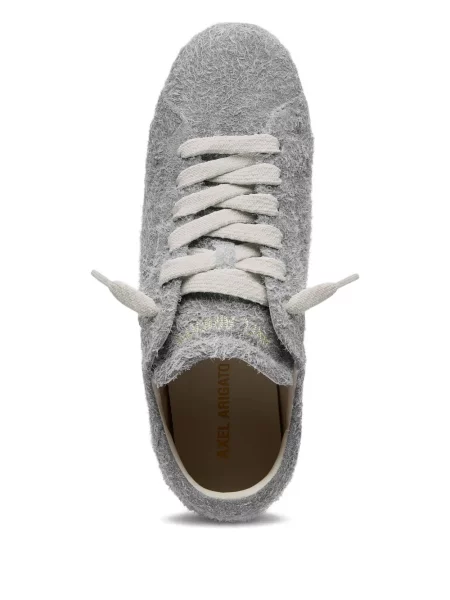 Sneakerși Axel Arigato cu șireturi din dantelă gri