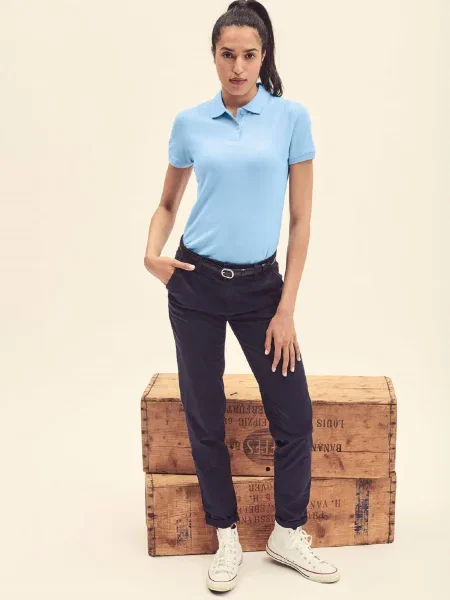 Polo Fruit Of The Loom albastru