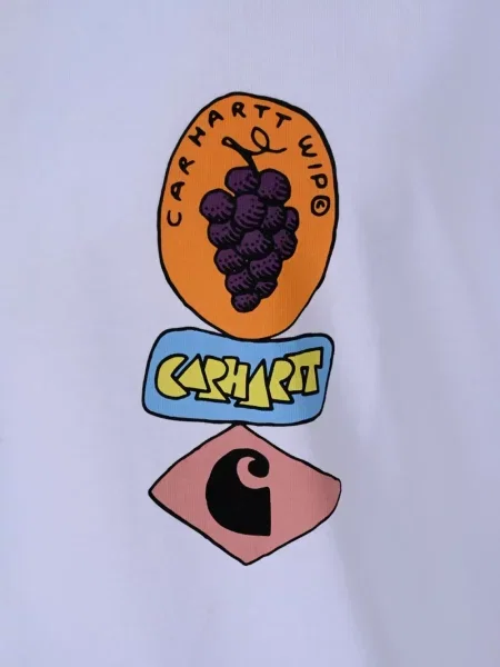 Tricou Carhartt Wip cu imagine alb