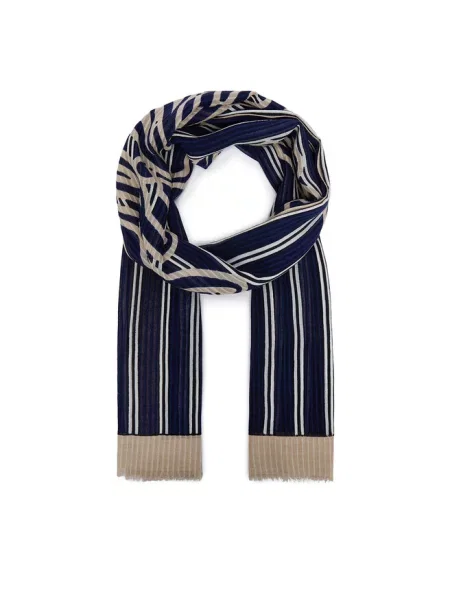 Tommy Hilfiger szal granatowa
