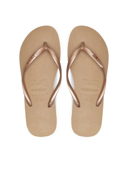 Papuci Havaianas auriu