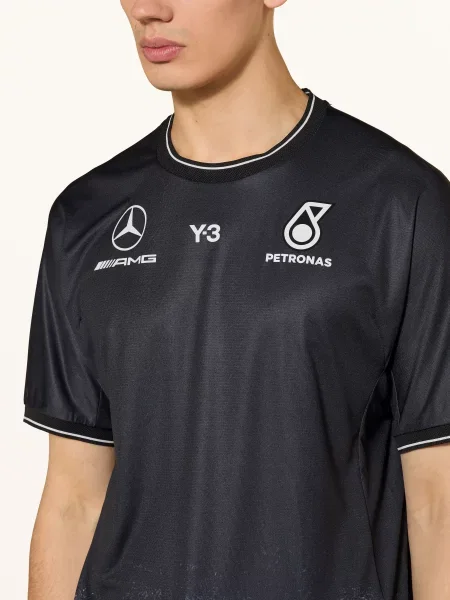 Tričko Mercedes Amg Petronas Formula One Team černá / šedá bílá