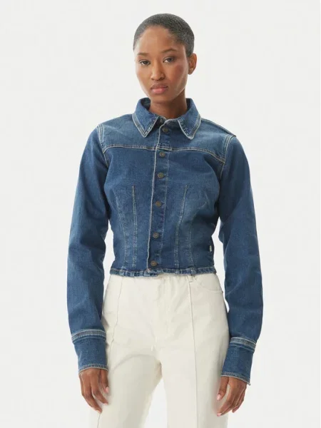Guess Jeans Kurtka jeansowa niebieski