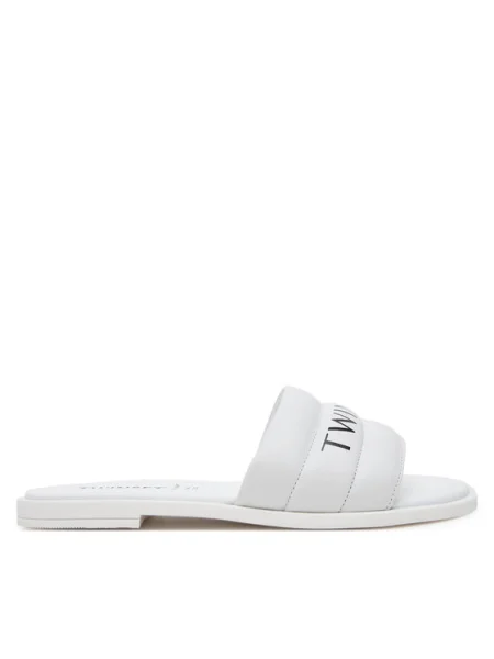 Papuci Twinset alb