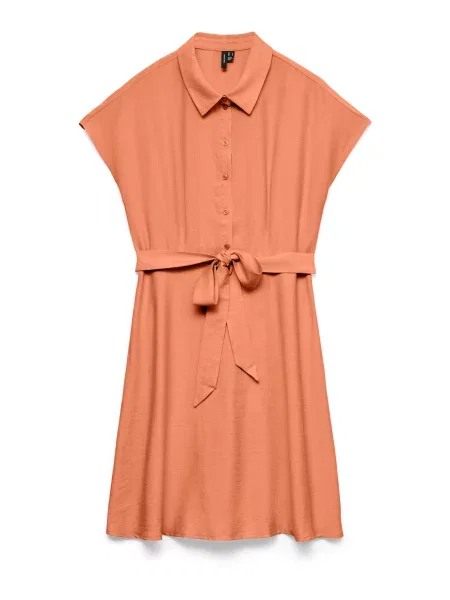 VERO MODA Šaty VMATHENA marhuľová