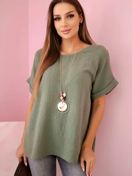 Bluză Kesi Włoski din muselină