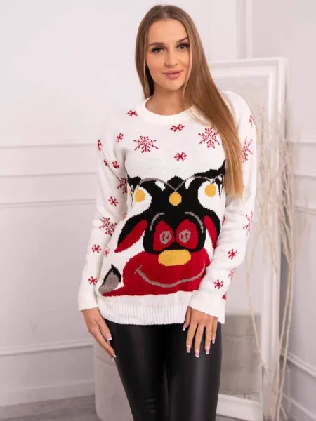 Sweter Kesi biały