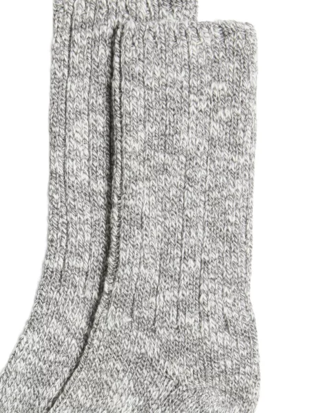 Плетени чорапи Woolrich сиво
