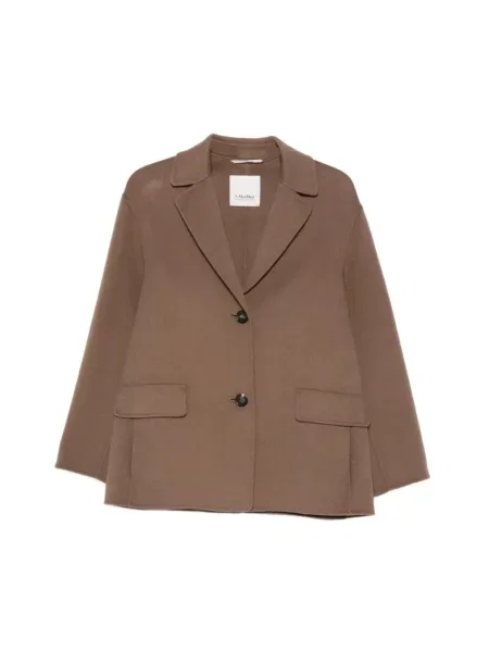Marynarka Max Mara wełniana brązowa