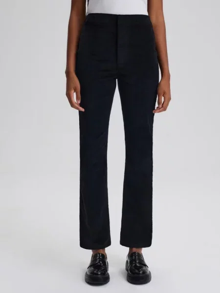 Штани повсякденні DIVERSE Falarene бавовна/еластан чорний