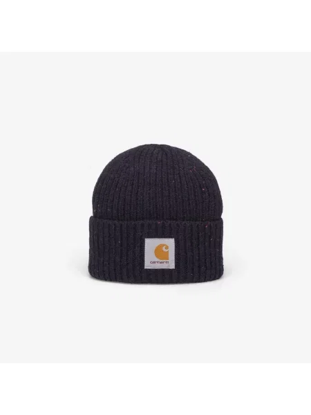Čepice Carhartt WIP Anglistic Beanie Speckled Dark Navy Universal námořnictvo