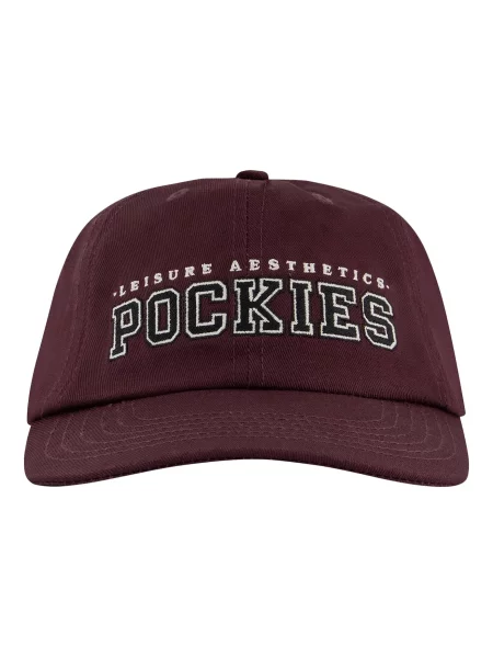 Pockies Șapcă Um roșu bordeaux / negru alb