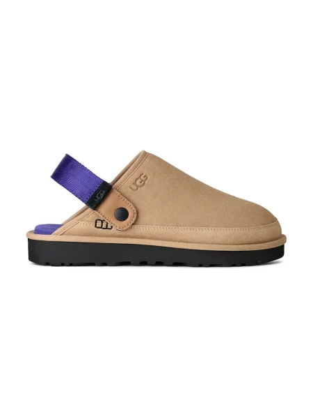 UGG papuci din piele M Goldencoast Clog II bej