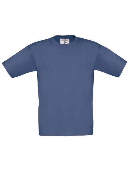 Tricou copii B&c albastru