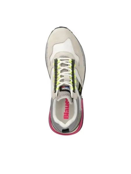 Sneakersy Blauer casual szare