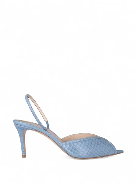 Pantofi cu toc Andrea Wazen slingback albastru