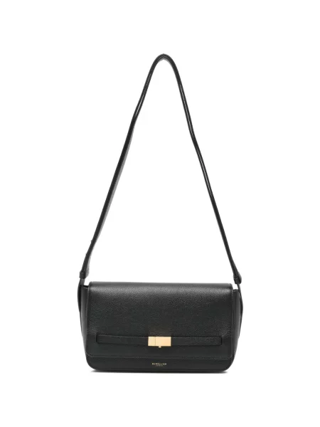 Geanta crossbody Demellier din piele negru
