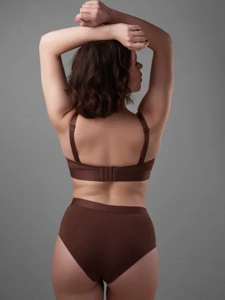 Бюстгальтер Brabrabra коричневий