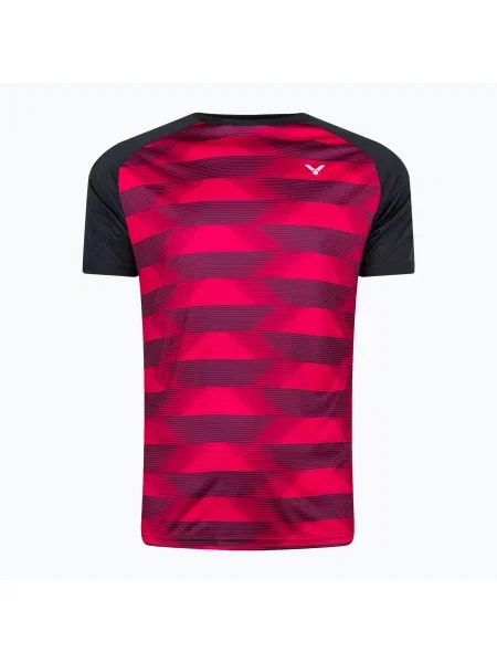 Tricou de tenis pentru bărbați VICTOR CD red/black negru