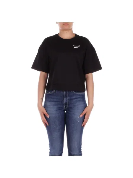 Olcsóbban. Lacoste női póló fekete. Méret: 34 fekete
