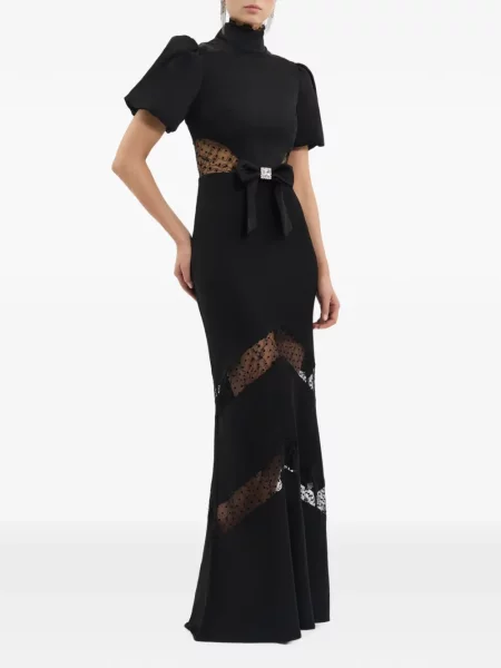 Scurt rochie Rebecca Vallance cu mâneci scurte negru