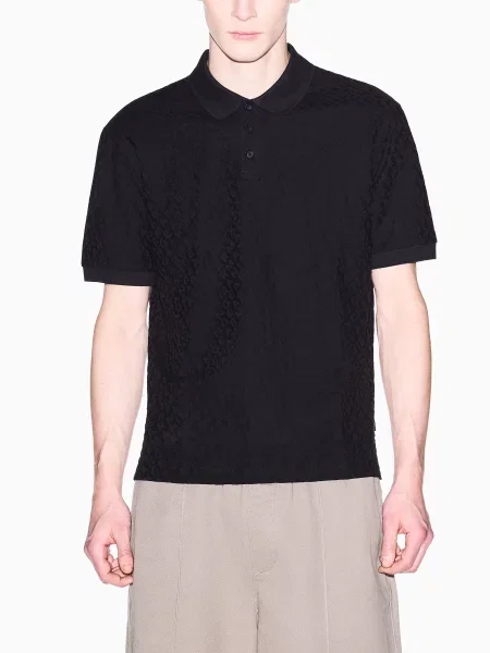 Поло Armani Exchange чорний