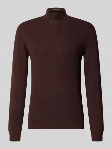 Sweter z dzianiny o kroju slim fit z mieszanki bawełny z dodatkiem Roy Robson