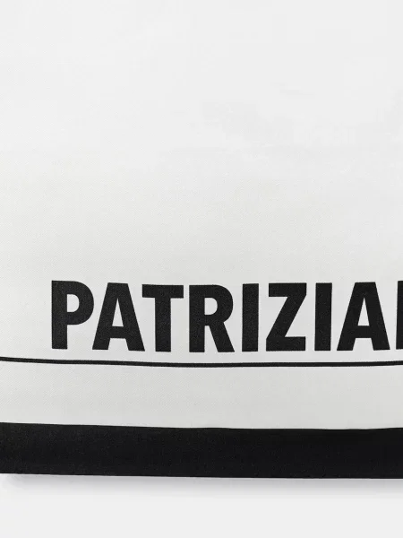 Шовкова хустка на шию Patrizia Pepe візерунок чорний