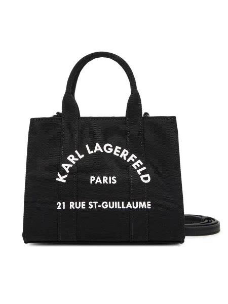 Дамска чанта KARL LAGERFELD черен