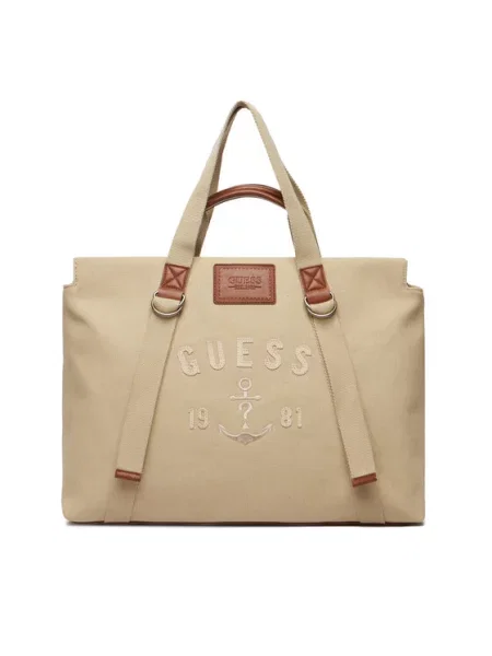 Guess Torba za vikend HMOSCM Svetlo bež