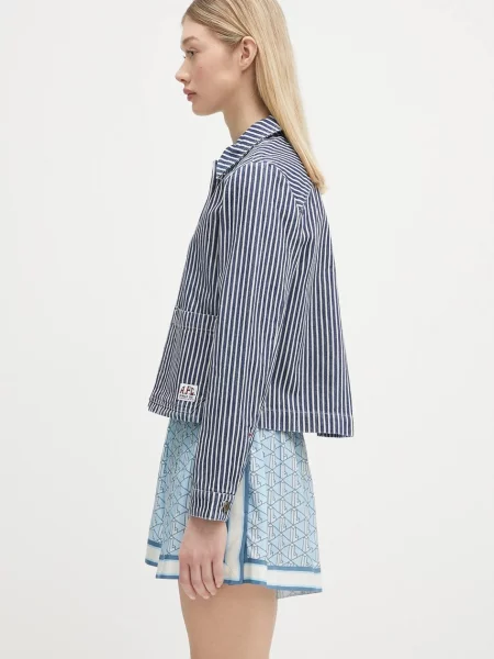 A.P.C. geacă jeans Veste Frida albastru