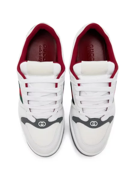 Sneakerși Gucci Screener alb