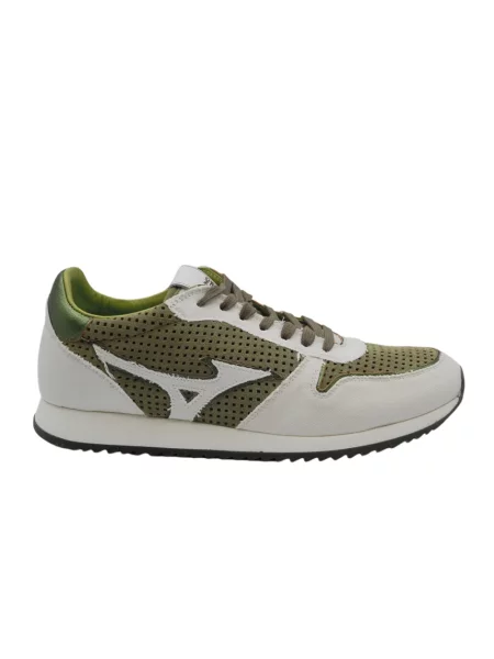 Lekkie sneakersy Mizuno płócienne zielone