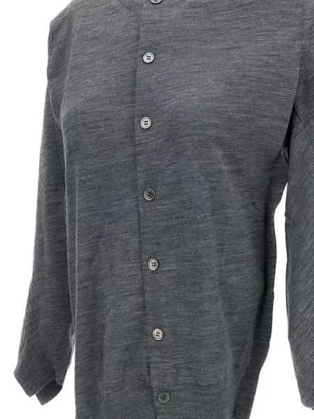 Kardigan Junya Watanabe asymetryczny szary