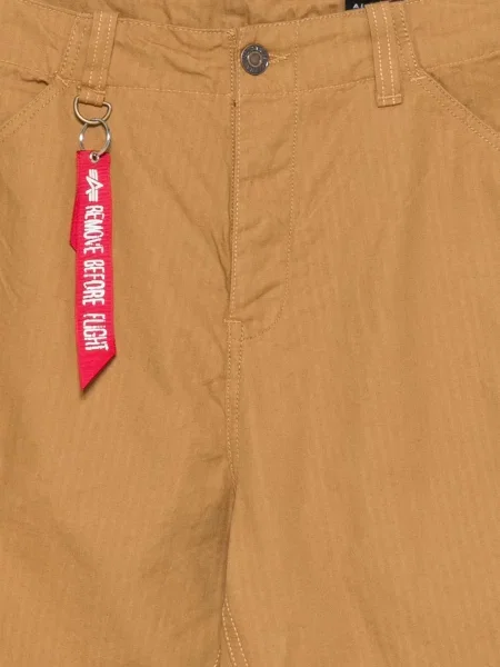 Pantaloni scurți Alpha Industries maro