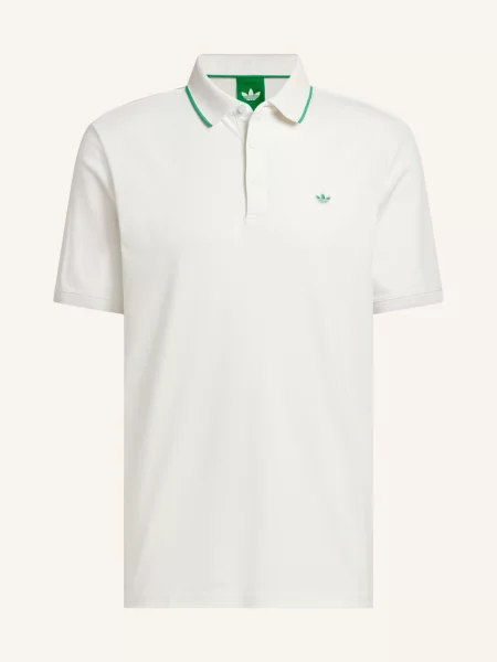 Adidas Originals Polo Tričko Piqué Originals Twistknit Trefoil režná