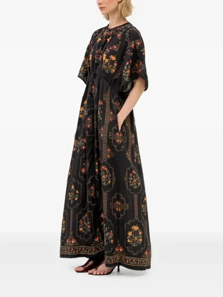 Rochie maxi Agua By Agua Bendita negru
