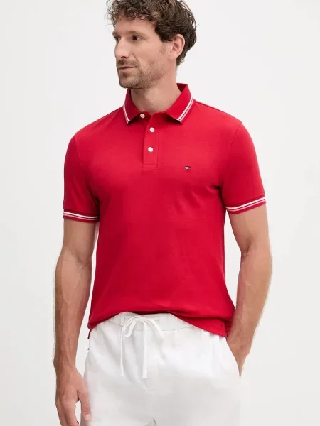 Tommy Hilfiger tričko červené