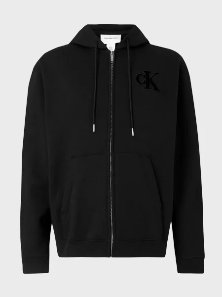 Толстовка Calvin Klein Jeans чорна