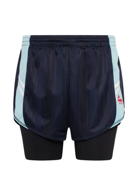 Pruhované kraťasy Martine Rose modré